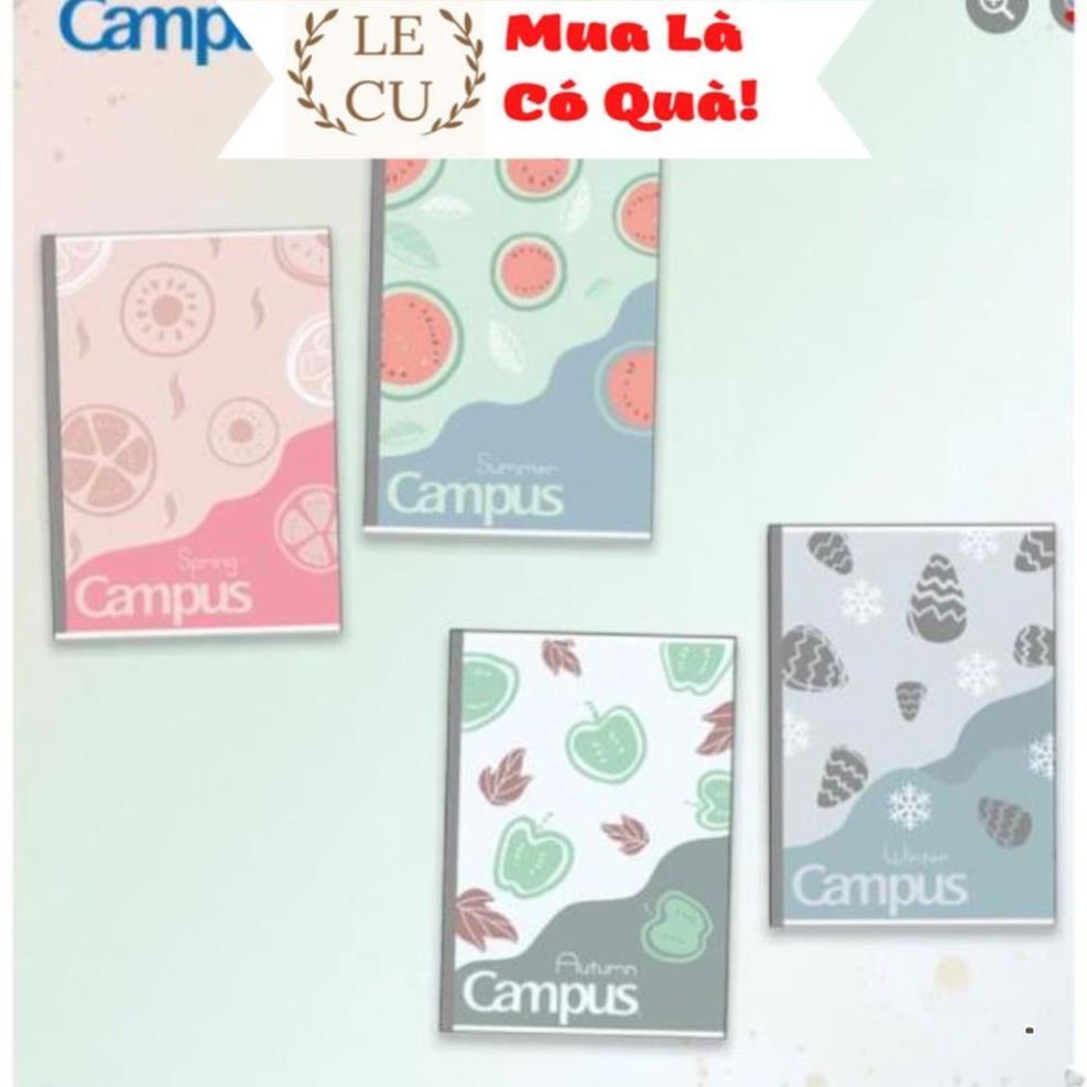 [Lốc 20/10 cuốn] Vở kẻ ngang Campus 80/120 trang Four Season 2 ...