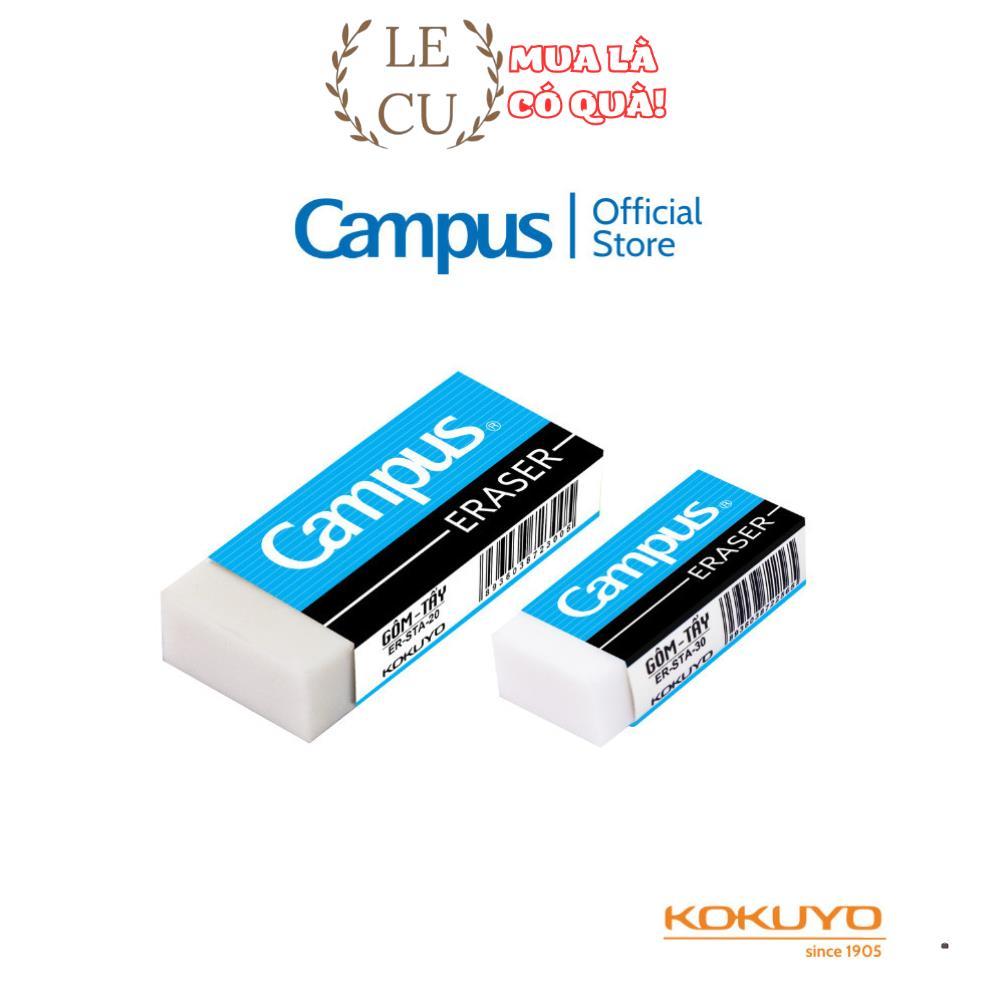[Combo 10/5] Gôm Tẩy Học Sinh Standard Tiêu Chuẩn Tẩy Sạch Chính Hãng Campus [Campus]