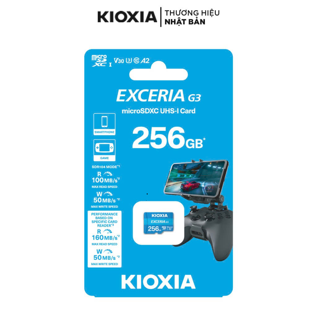 [GIẢM GIÁ] Thẻ Nhớ microSD KIOXIA Exceria 128GB siêu bền Cho Smartphone 5 Năm BH
