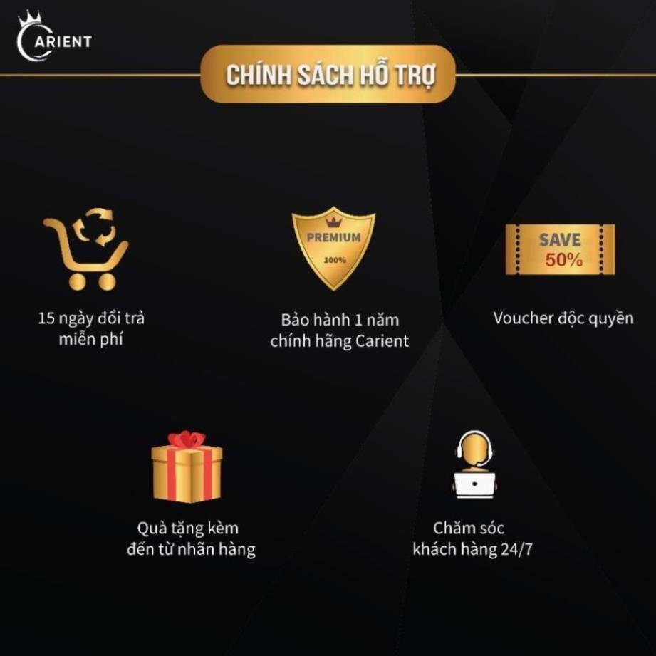 Đồng hồ nam cao cấp PABLO RAEZ 5869 dây da chống nước phong cách doanh nhân sang trọng CARIENT