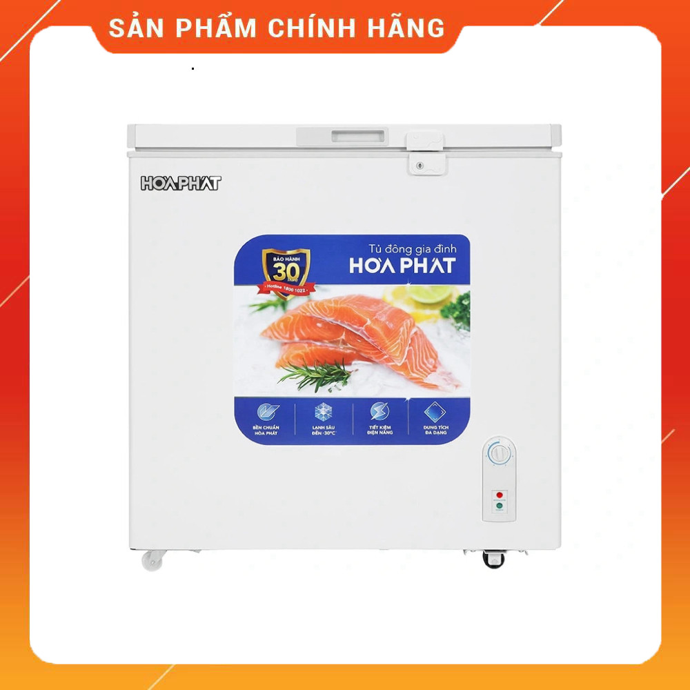Chính hãng  HPF AD6162 - Tủ Đông Hòa Phát 162L HPF AD6162 - Hàng Chính Hãng ]