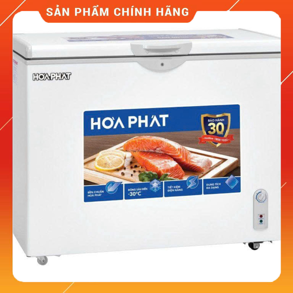 Chính hãng  Tủ Đông Hòa Phát 252 Lít HPF AN6252 1 Ngăn Bảo Hạn 24 Tháng ]