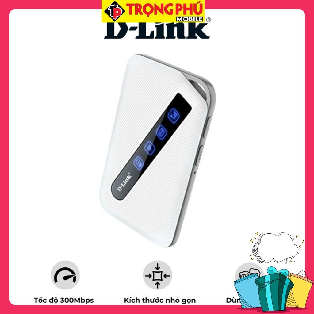 Cục Phát wifi 4G LTE MiFi Mobile Router D-link DWR-930M - Chính ck