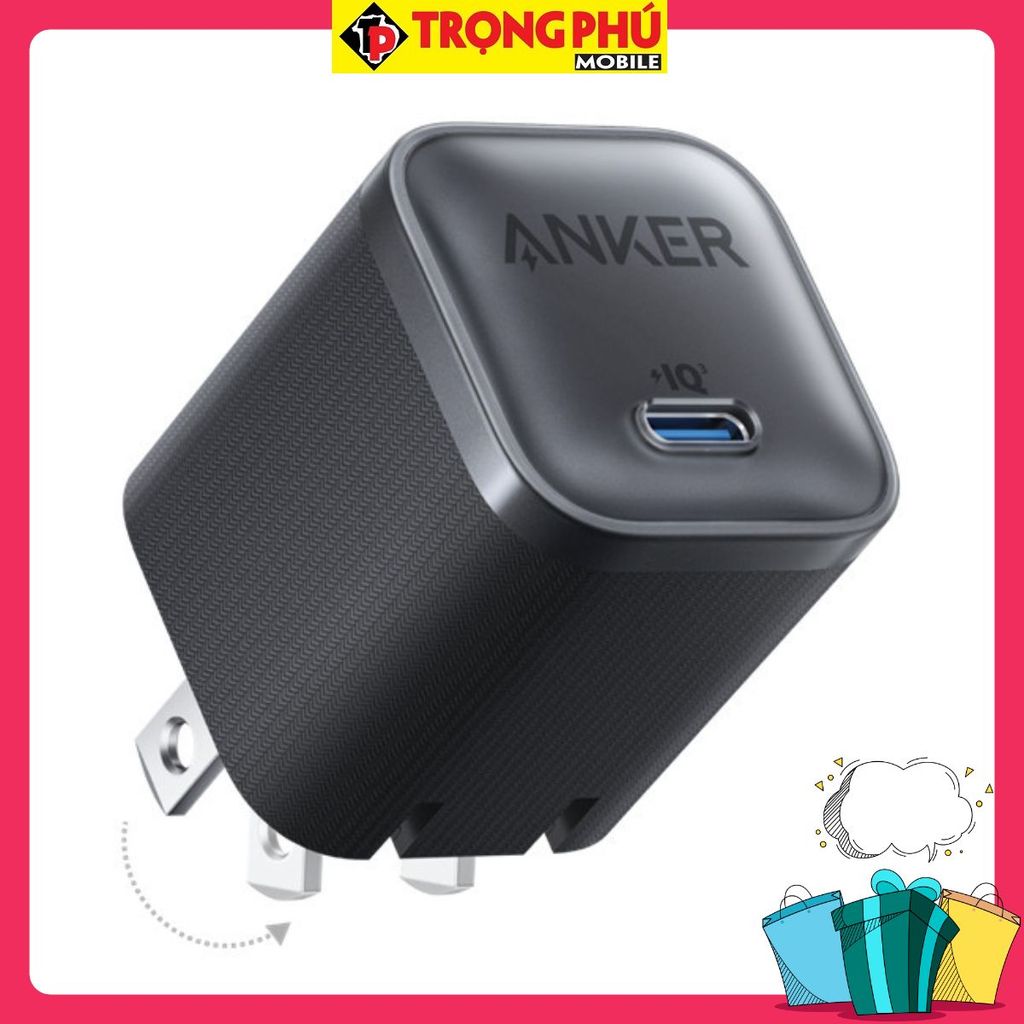 Cốc sạc TypeC Anker Zolo 1C 45W_A2692 - Chính ck