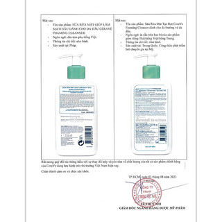 [Hàng Công Ty] Sữa Rửa Mặt CeraVe Hydrating, Foaming Cleanser