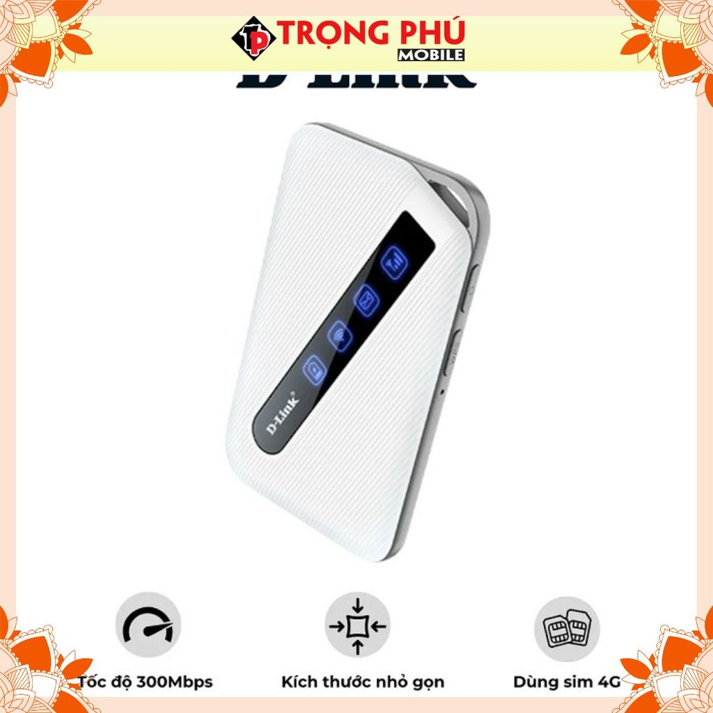 Cục Phát wifi 4G LTE MiFi Mobile Router D-link DWR-930M - CH1