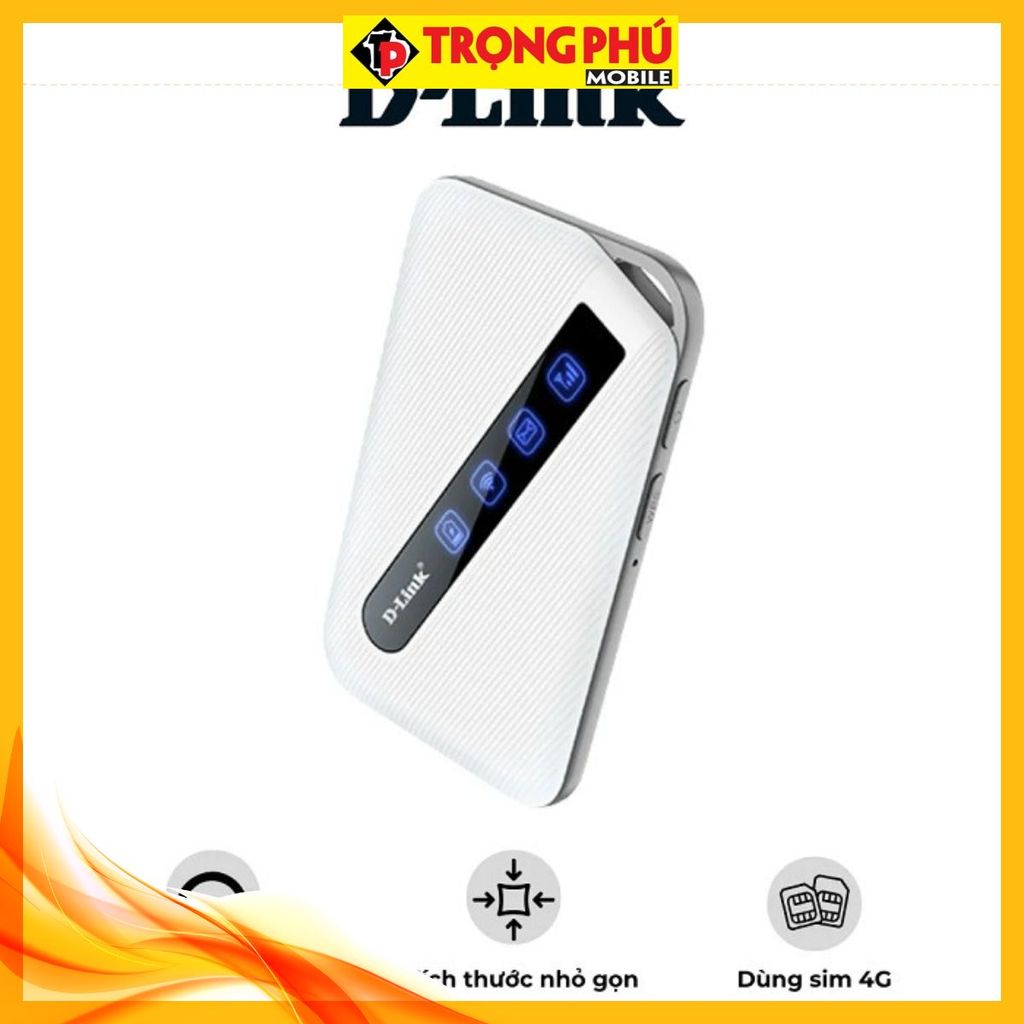 Cục Phát wifi 4G LTE MiFi Mobile Router D-link DWR-930M - CH3
