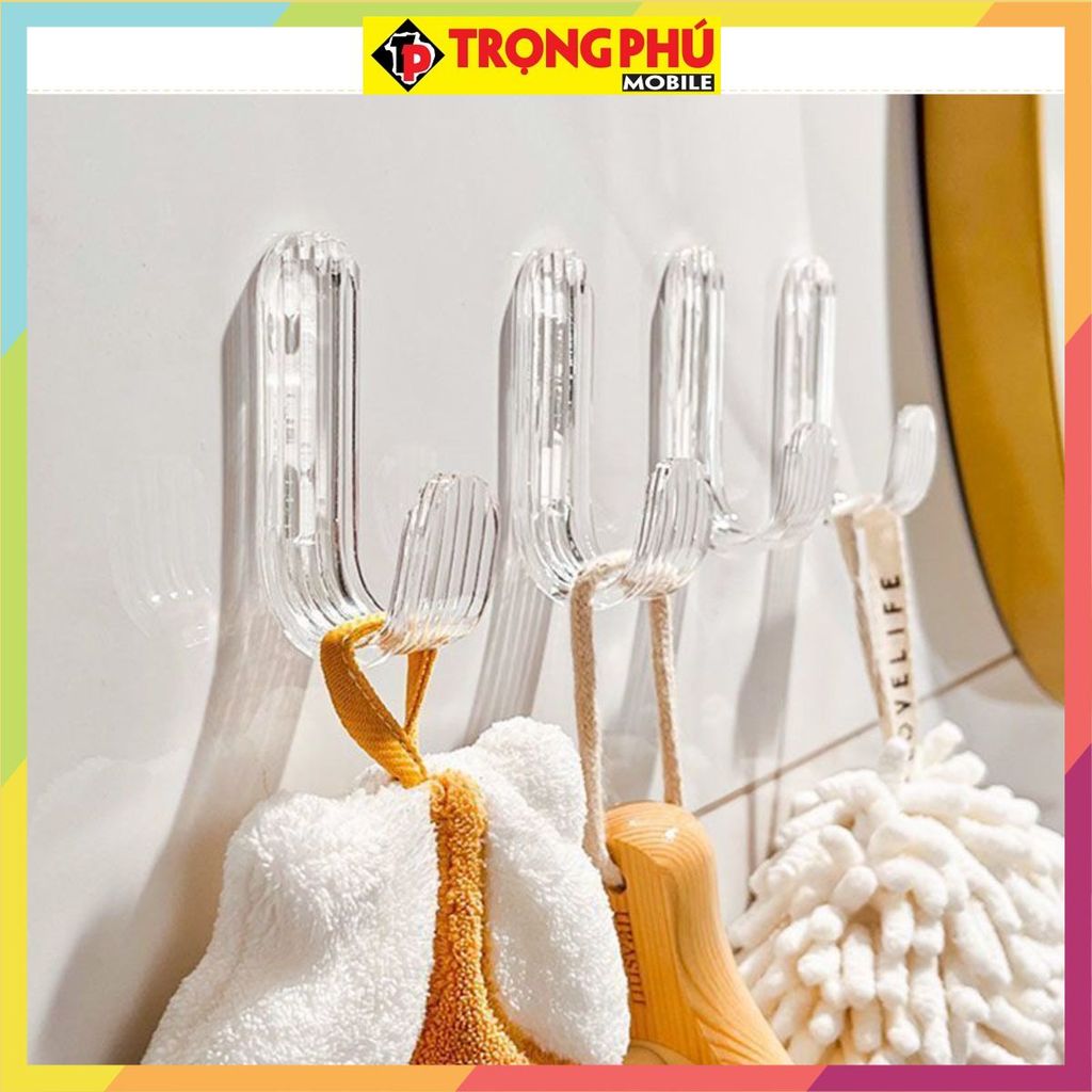 Móc Treo đồ Dán Tường Combo 2 móc Số 7 - CH4 KM