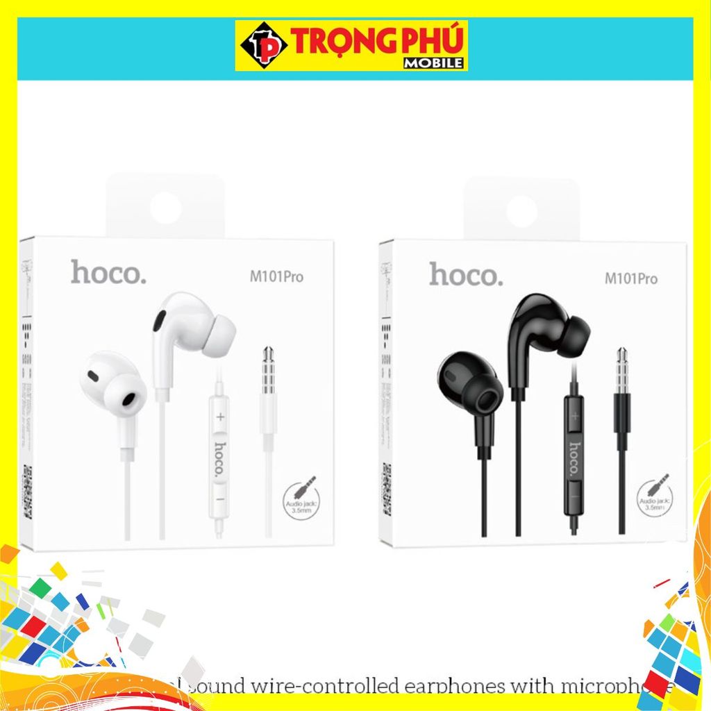 Tai nghe dây đầu tròn Hoco M101 Pro 3.5 - CH5
