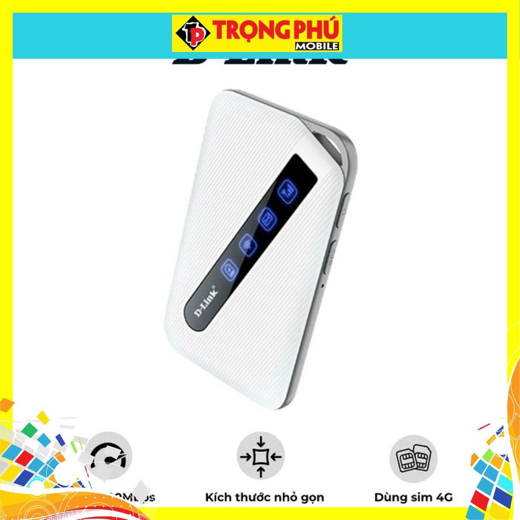 Cục Phát wifi 4G LTE MiFi Mobile Router D-link DWR-930M - CH5
