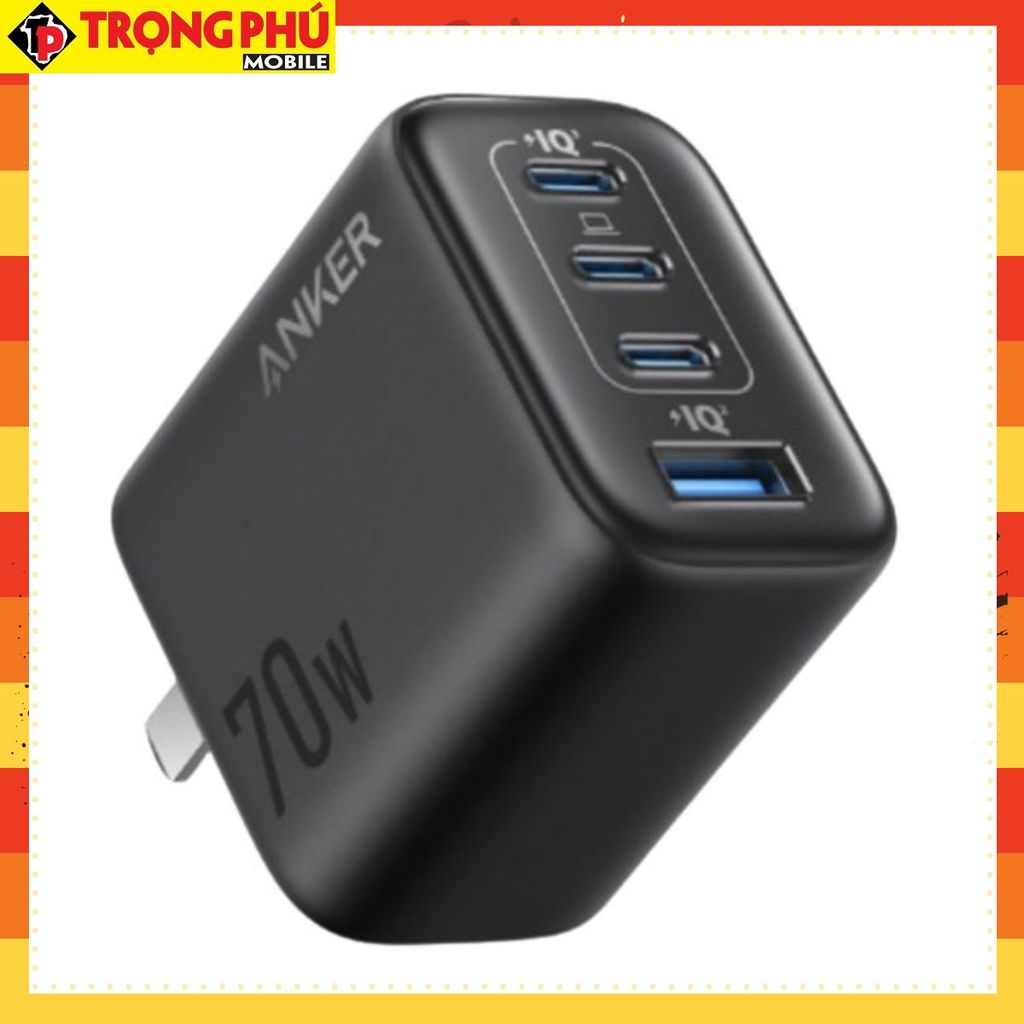 Cốc sạc 4 cổng Anker Zolo 3C1A 70W_A121C - CH6 sale