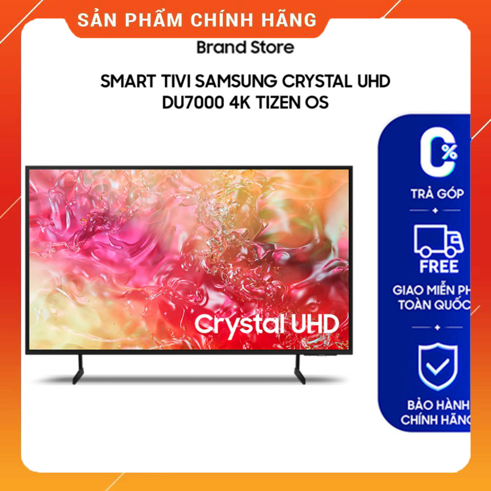 Nhhắn shop đặt  Tivi Samsung Crystal UHD 4K DU7000 Mới Mẫu 2024 85 Inch Smart Đánh Giác Siêu Hiển Ou