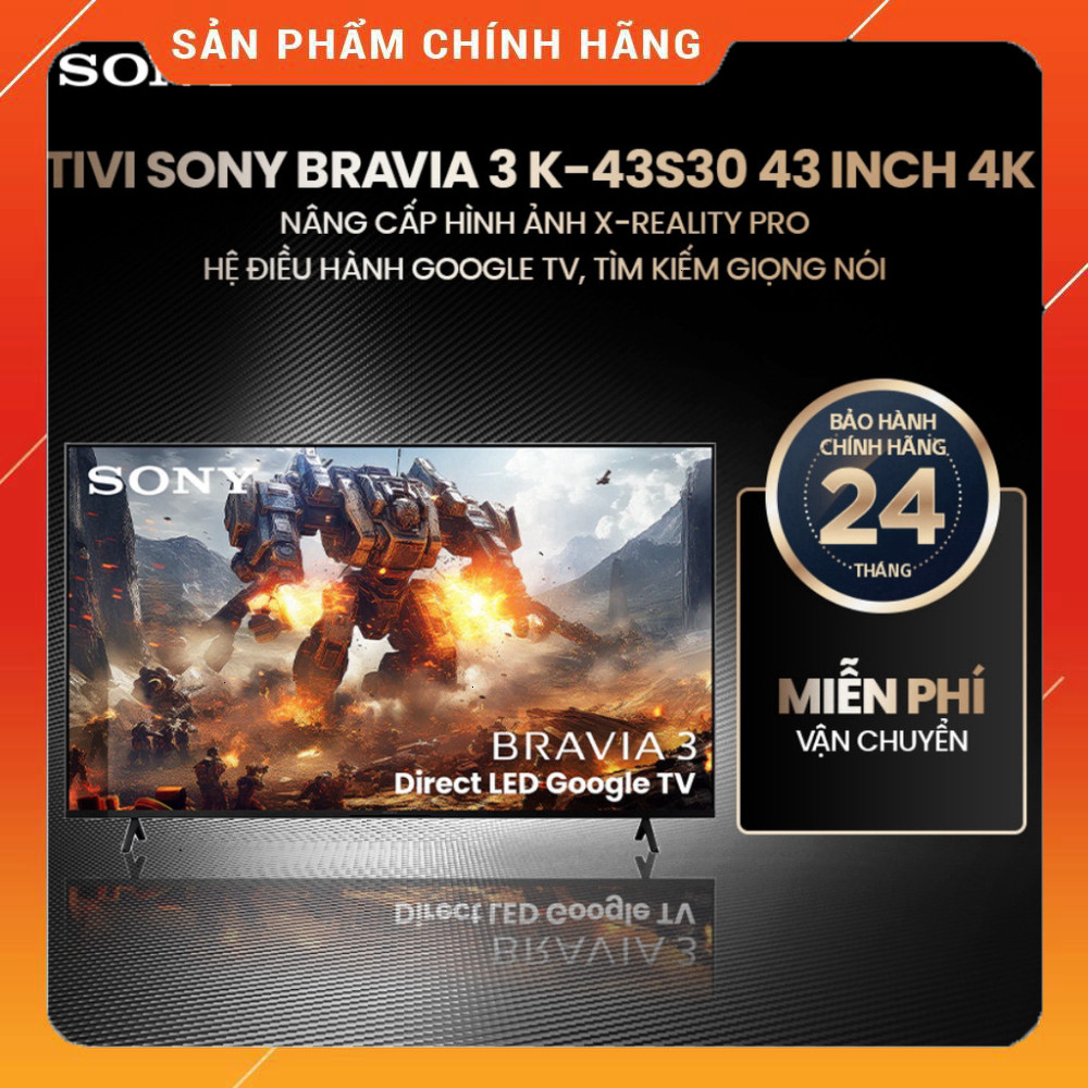 Nhhắn shop đặt  Sony Tivi 43inch 4K X-Reality PRO Google TV ## CONTENT: Tivi Sony 43inch 4K X-Realit