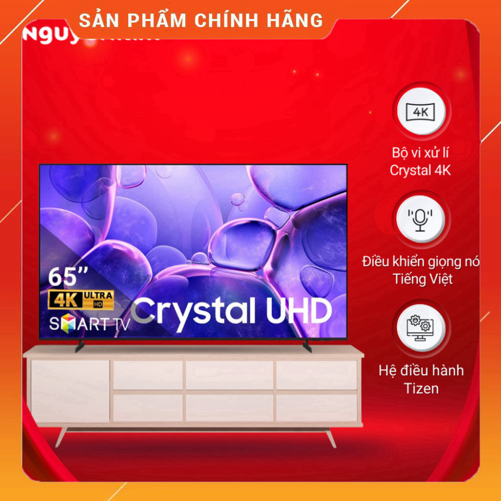 Nhhắn shop đặt  Tivi 4K Samsung 65 inchUA65U8500FKXXV Cân Đồ 4K HDR Mới Nhẹ Cho Phòng Ngủ Miễn phí l
