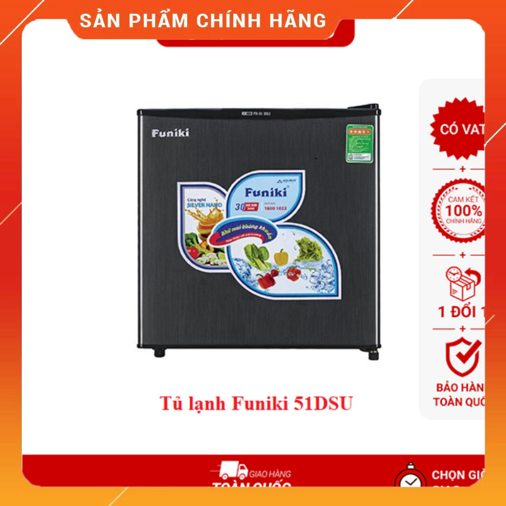 Nhhắn shop đặt  Tủ Lạnh Funiki 50 Lít 51DSU - Tủ Đáng Mến - Bảo Hành 24 Tháng Miễn phí lắp đặt.