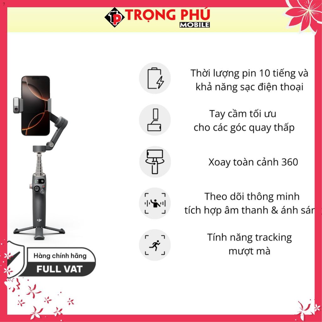 Gậy gimbal DJI Osmo Mobile 8