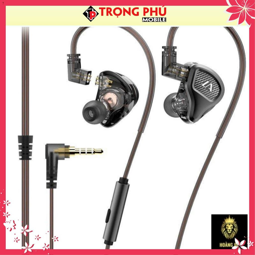 Tai nghe dây đầu tròn Wekome YC08 3.5