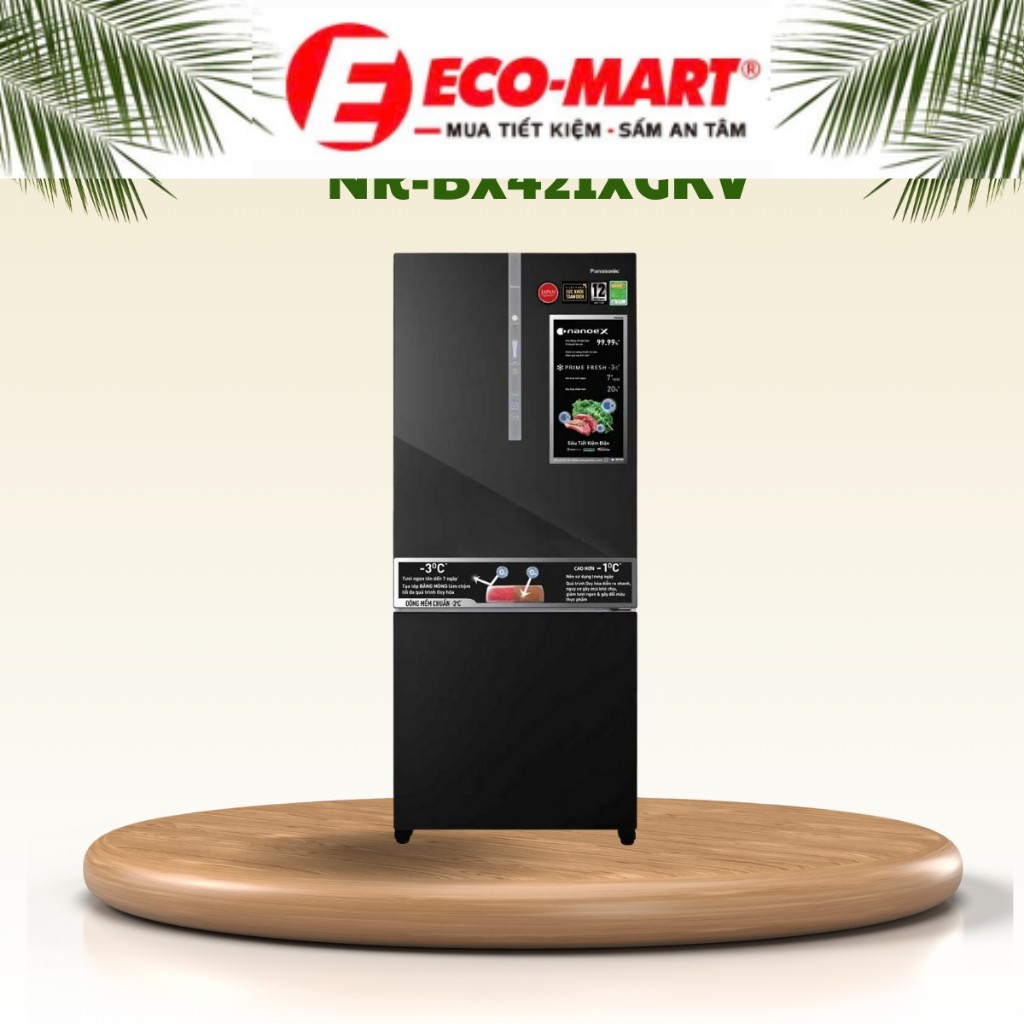 Tủ lạnh Panasonic NR-BX421XGKV 380 lít Inverter