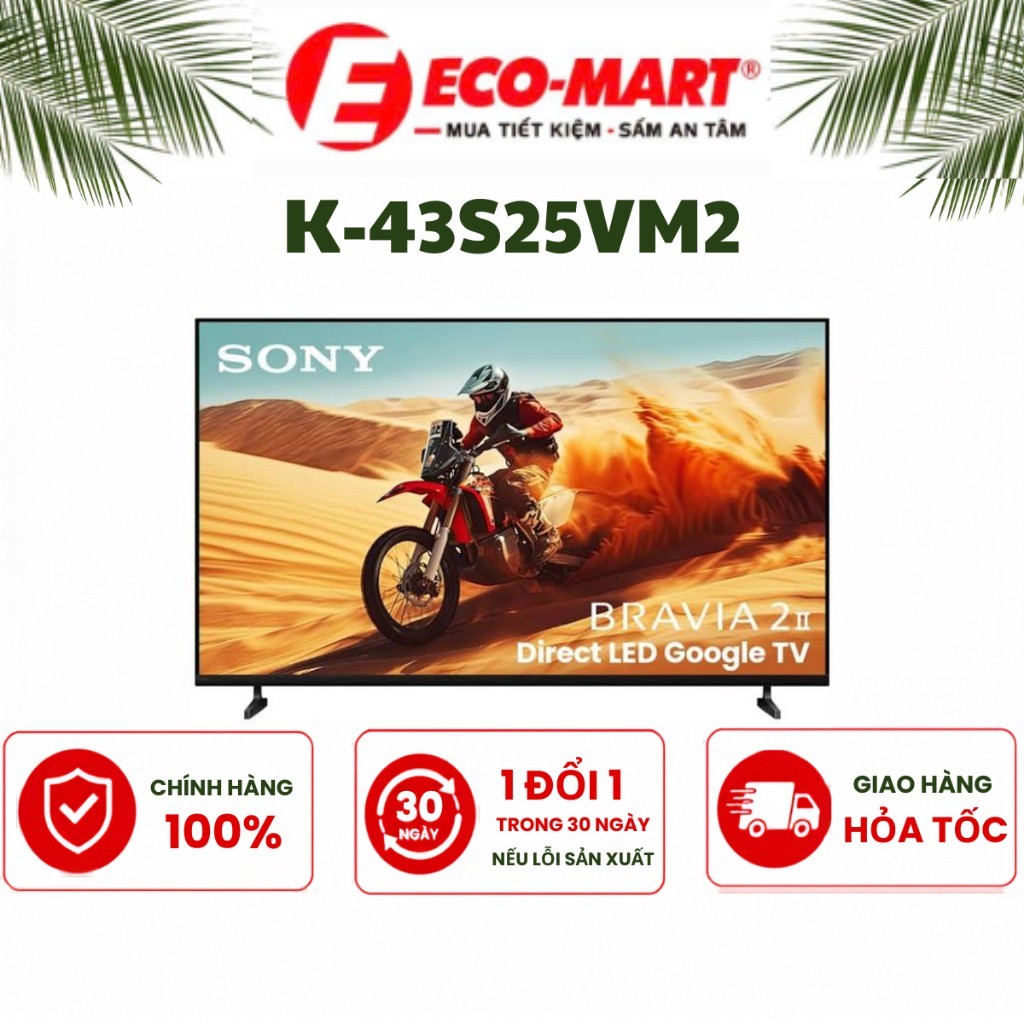 Tivi Sony 43 inch 4k K-43S25VM2