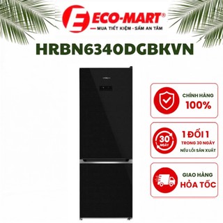 Tủ lạnh Hitachi 323 lít HRBN6340DGBKVN mặt kính đen