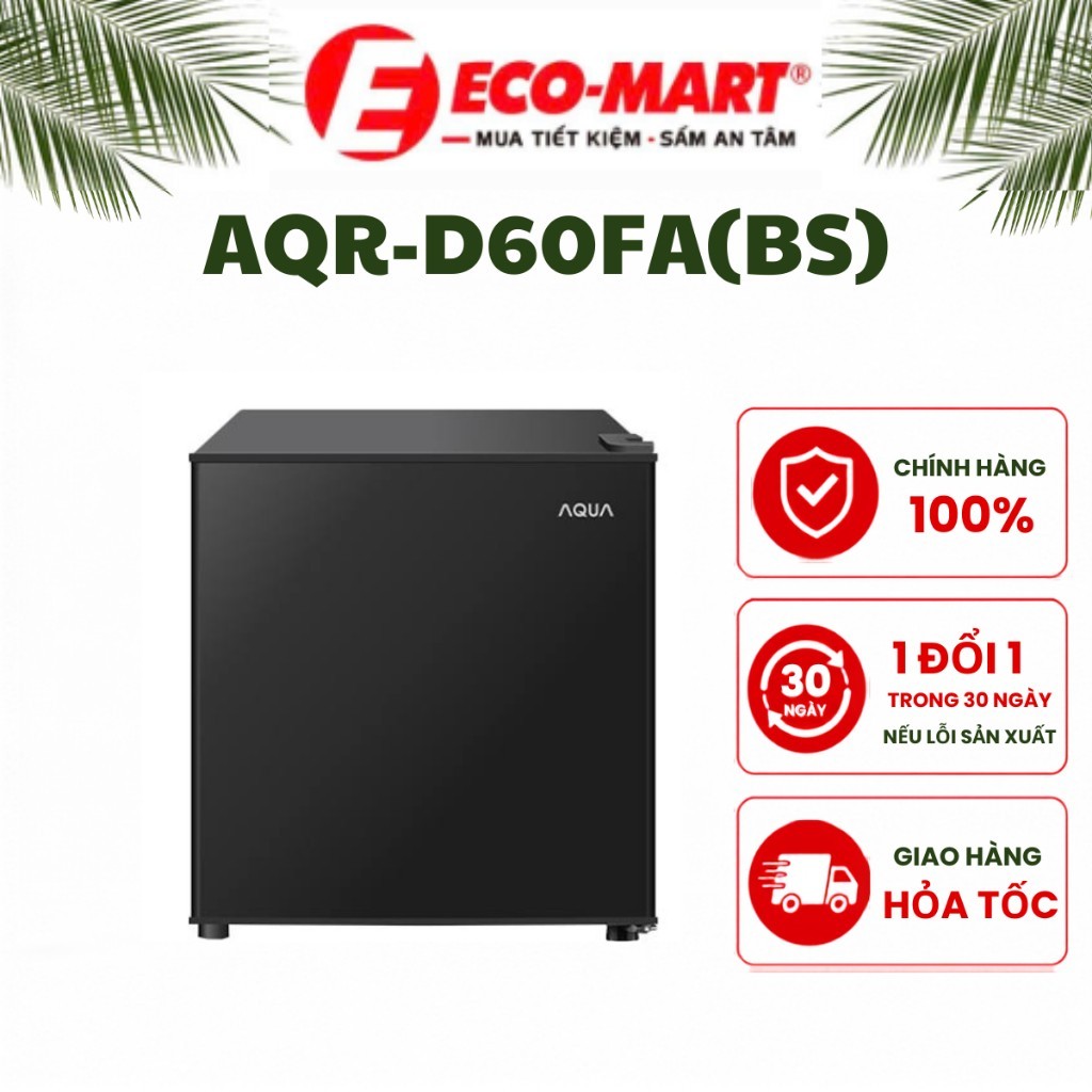 Tủ lạnh Aqua 50 lít AQR-D60FA(BS)