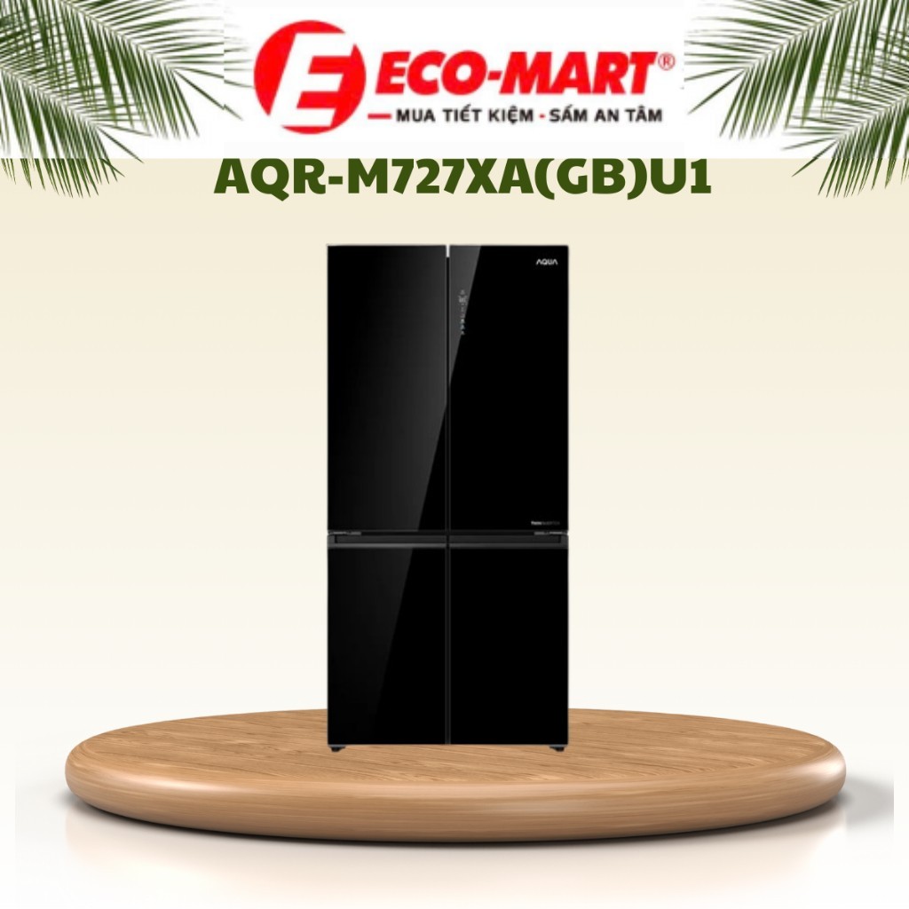 Tủ lạnh Aqua Inverter 660 lít Multi Door AQR-M727XA(GB)U1