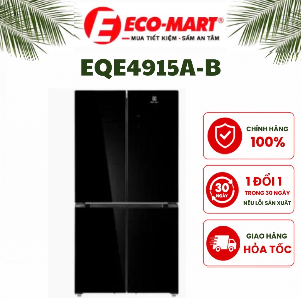 Tủ lạnh Electrolux 496L Inventer EQE4915A-B