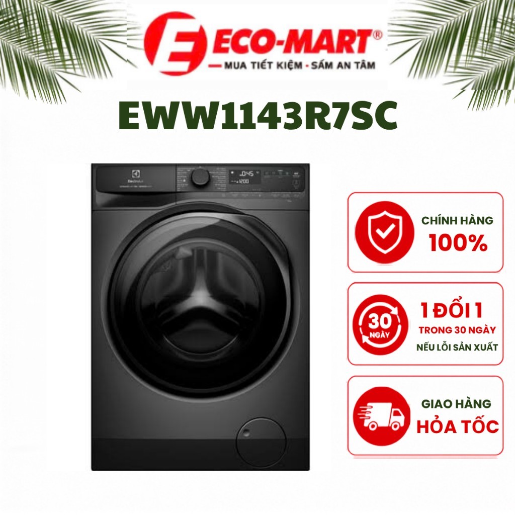 Máy giặt Electrolux EWW1143R7SC Inverter Giặt 11Kg tích hợp sấy 7Kg
