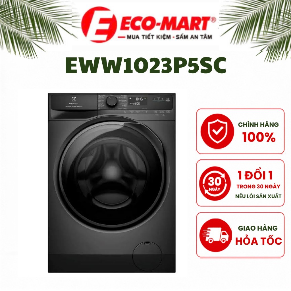 Máy giặt Electrolux EWW1023P5SC Inverter Giặt 10Kg Tích hợp sấy 7Kg