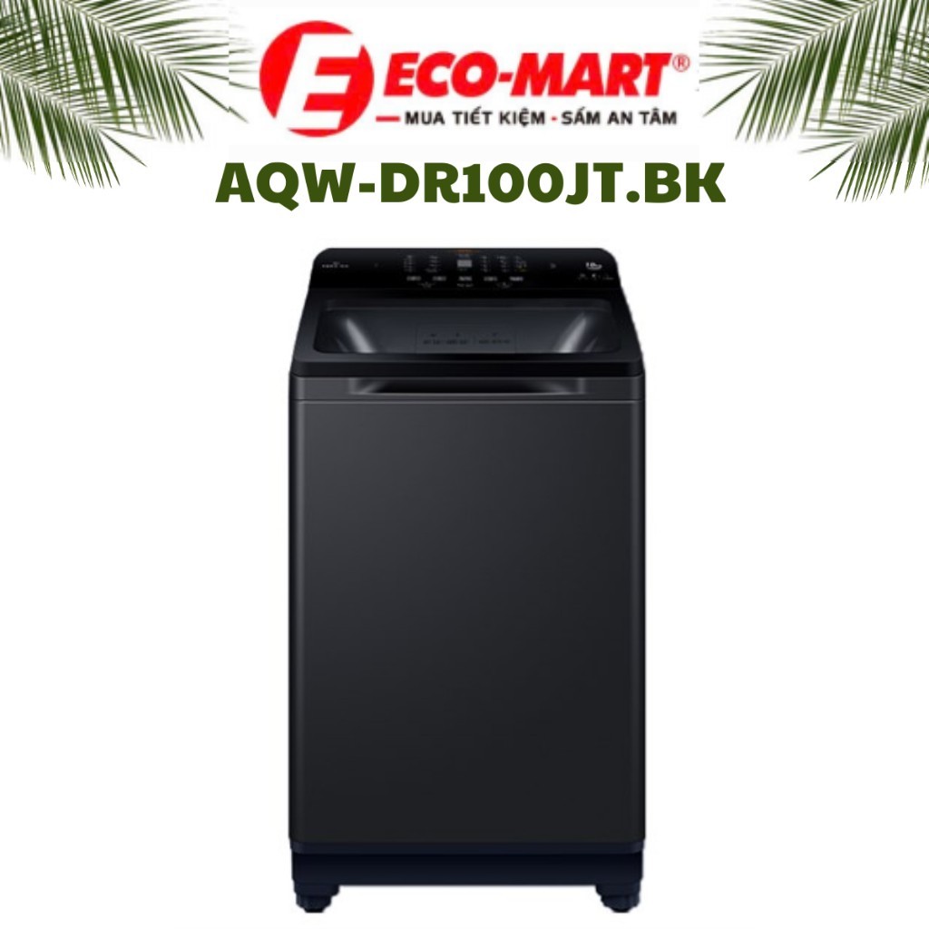 Máy giặt Aqua Inverter 10 kg AQW-DR100JT BK