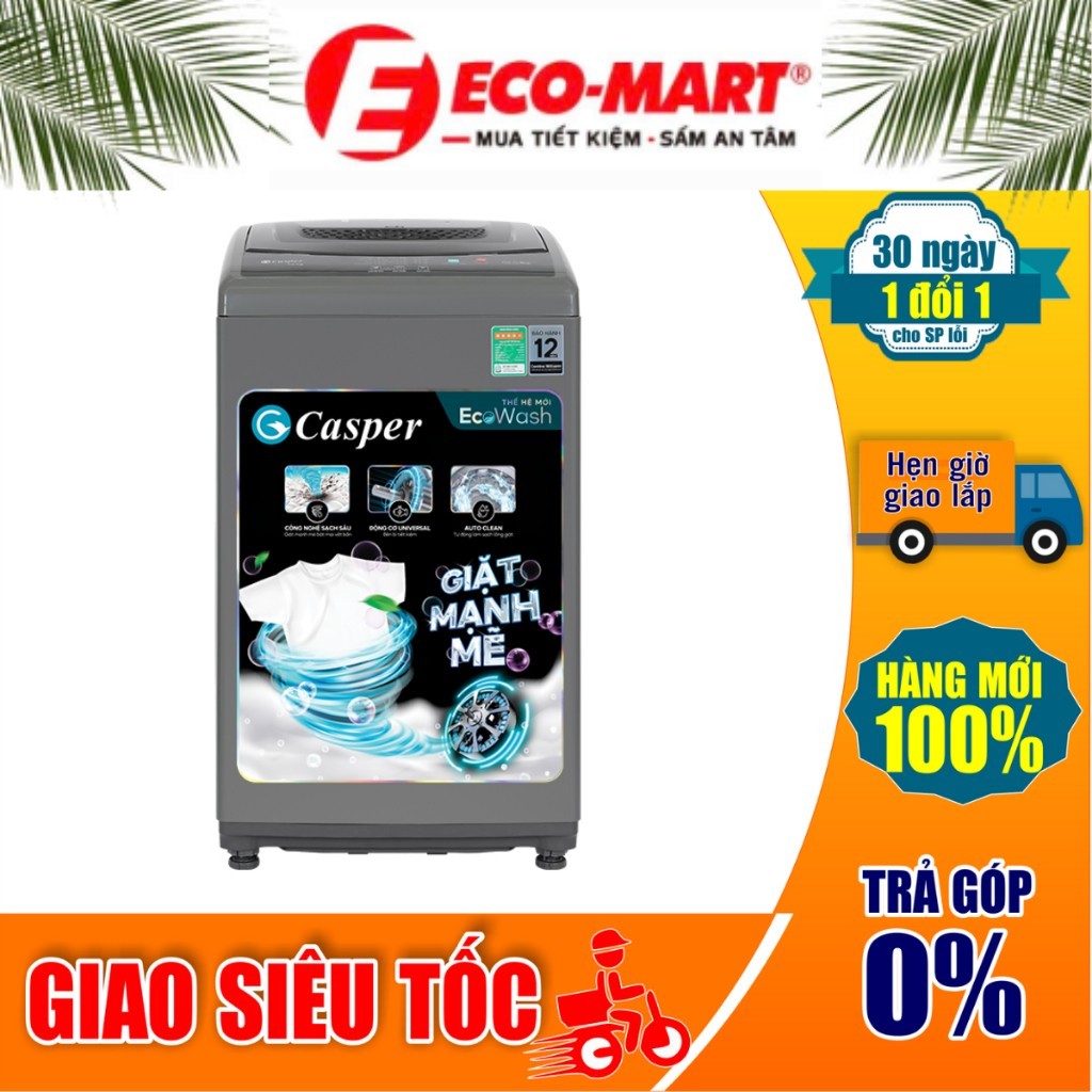 Máy giặt Casper 8.5 kg WT-85NG1