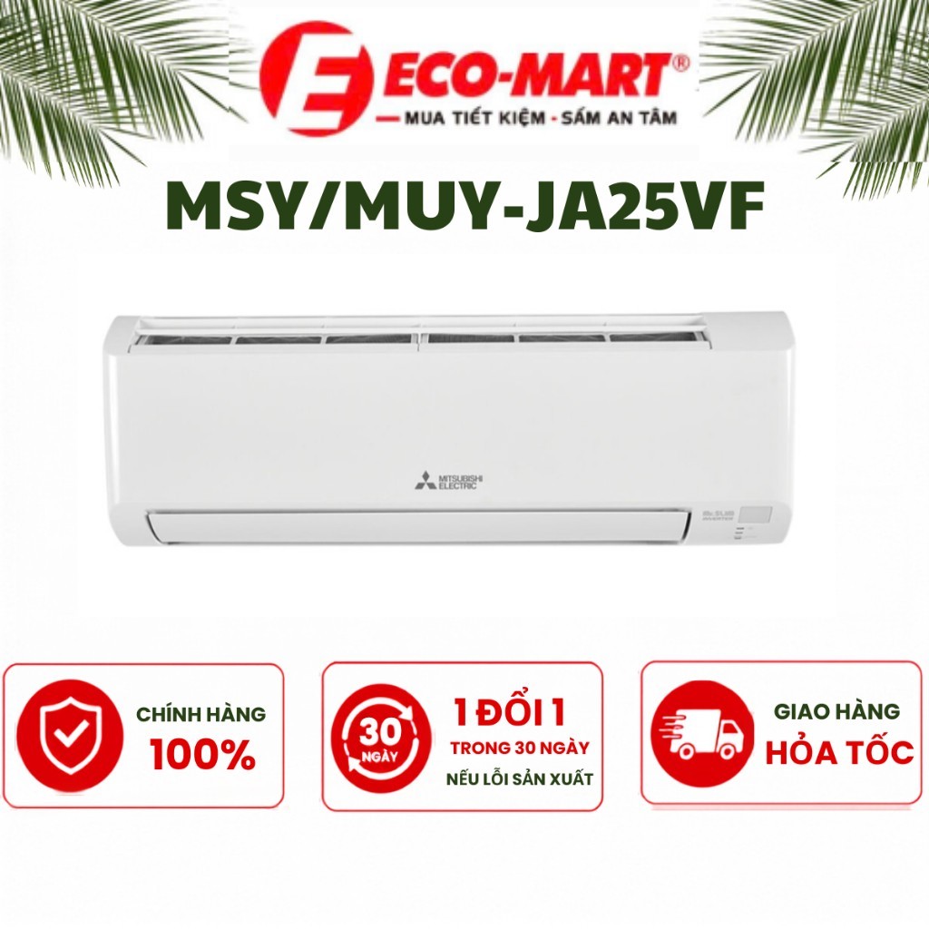 Điều hòa Mitsubishi Inverter 9000btu MSY/MUY-JA25VF