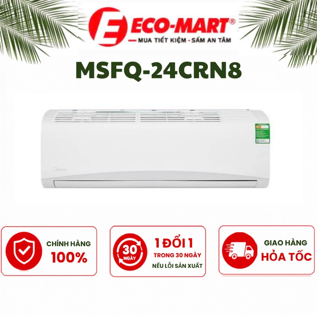 Điều hòa Midea 1 chiều 24.000BTU MSFQ-24CRN8