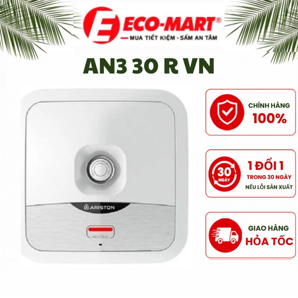 Bình nóng lạnh Ariston 30 lít AN3 30 R VN