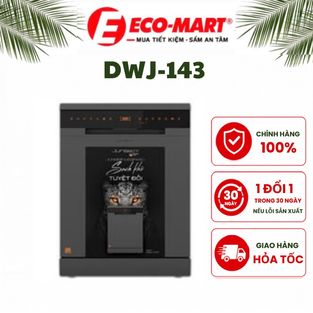 Máy rửa bát Junger Leopard DWJ-143 15 bộ