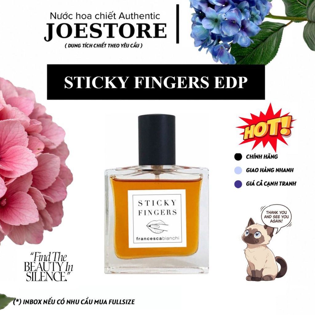 ✦𝐉𝐎 𝐏𝐄𝐑𝐅𝐔𝐌𝐄✦ Nước hoa Francesca Bianchi Sticky Fingers – Chiết 2ml 5ml 10ml