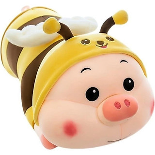 Gấu Bông Heo Ong YATABEAR Gấu Nằm Ôm Đáng Yêu Thú Nhồi Bông Cao Cấp Thú Bông Chất Vải Siêu Mịn An Toàn Với Trẻ