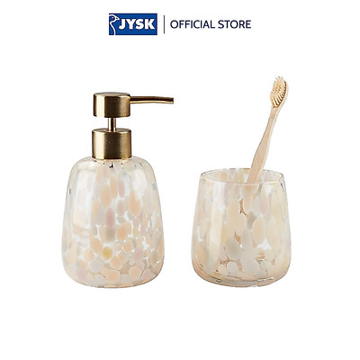 Phụ kiện phòng tắm | JYSK Edsbro  | thủy tinh | trong suốt/hoa văn | nhiều kích thước