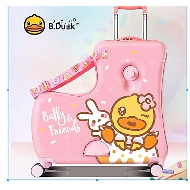 Vali B.DUCK  kéo du lịch cho bé Vịt B.DUCK nhập khẩu chính hãng siêu hot 2024 2H HỒ CHÍ MINH