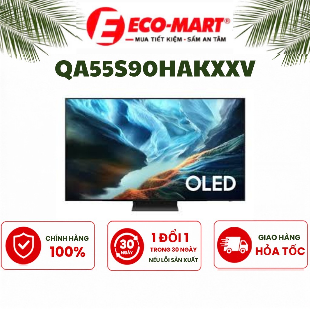 TV OLED 4K Samsung AI 55 Inch QA55S90HAKXXV