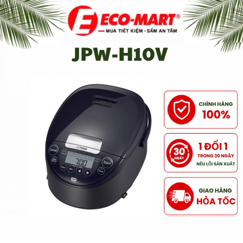 Nồi cơm điện tử cao tần 1L Tiger JPW-H10V