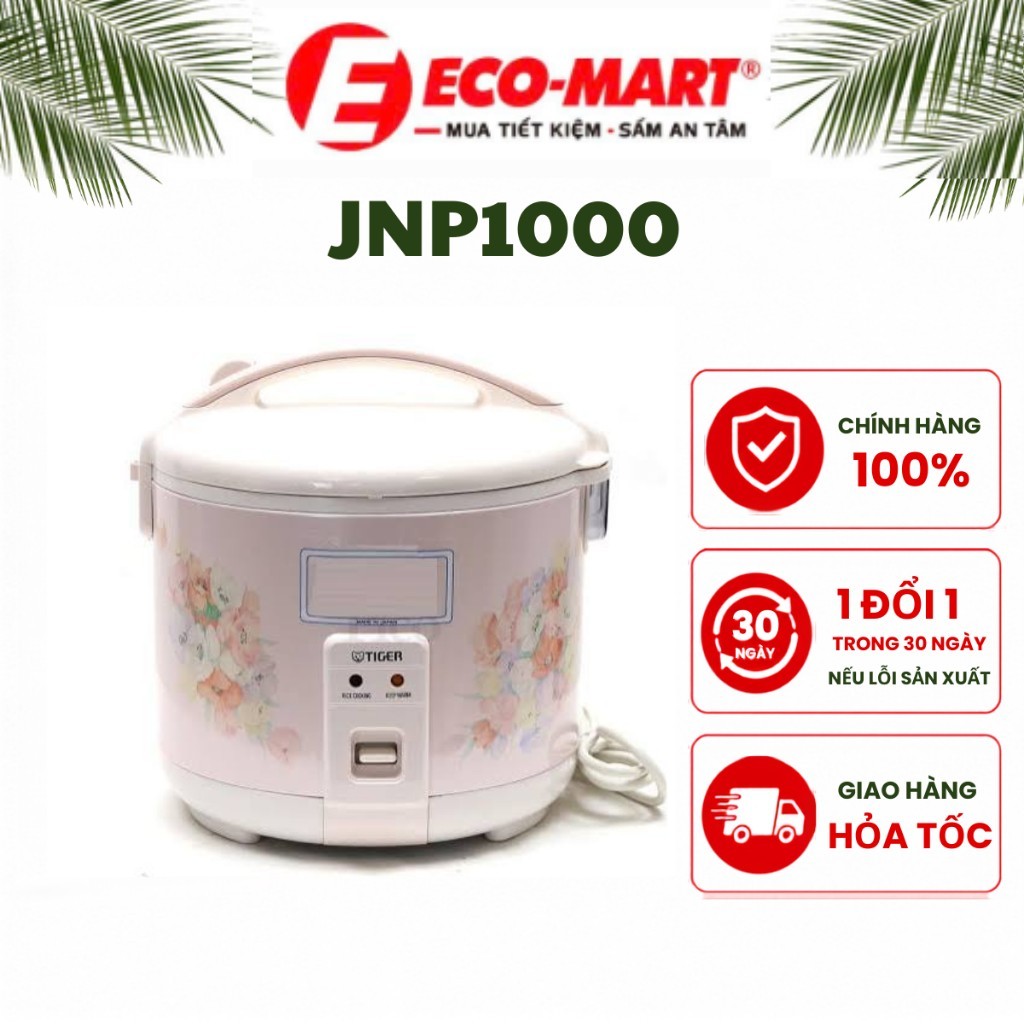 Nồi cơm điện 1lít Tiger JNP-1000