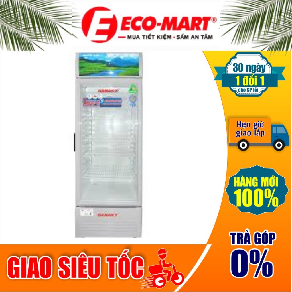 Tủ mát Sanaky 200 lít VH-258KL