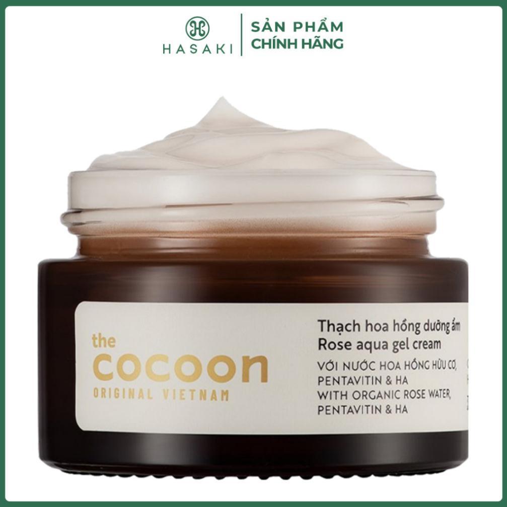 Thạch Hoa Hồng Cocoon Dưỡng Ẩm Da 30ml Hasaki Sản Phẩm Chính Hãng