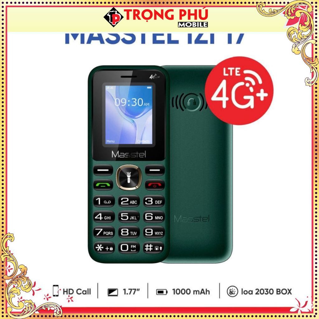 Điện thoại Masstell izi 17 chính hãng 4g chuẩn - CH7 siêu sale, TP1