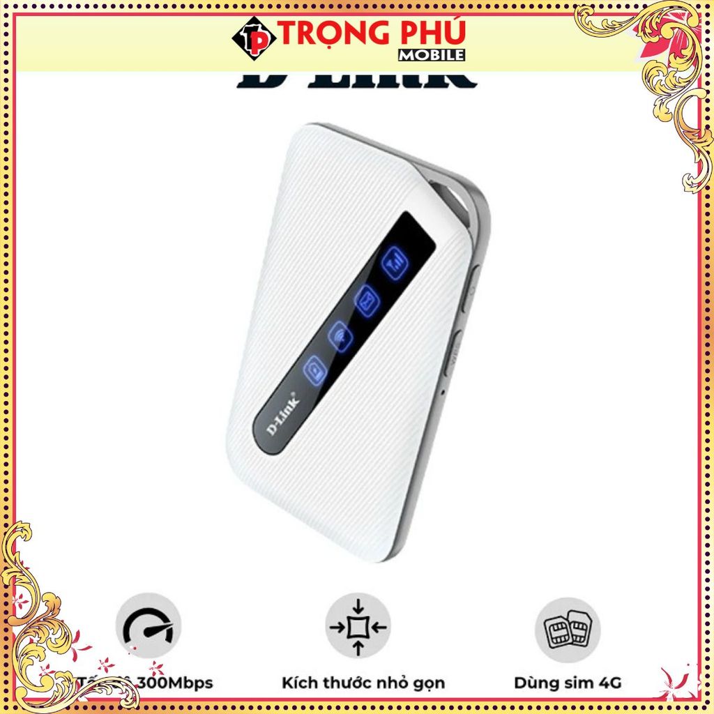 Cục Phát wifi 4G LTE MiFi Mobile Router D-link DWR-930M, TP1