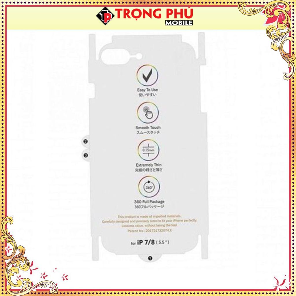 Miếng dán PPF cho điện thoại Samsung -PPF sau nhựa tổng hợp, TP1
