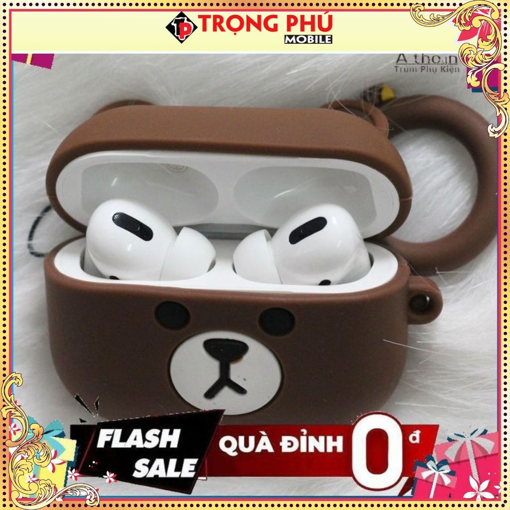 Ốp, Bao đựng cho tai nghe Airpod 2 Thú nhiều hình, TP1