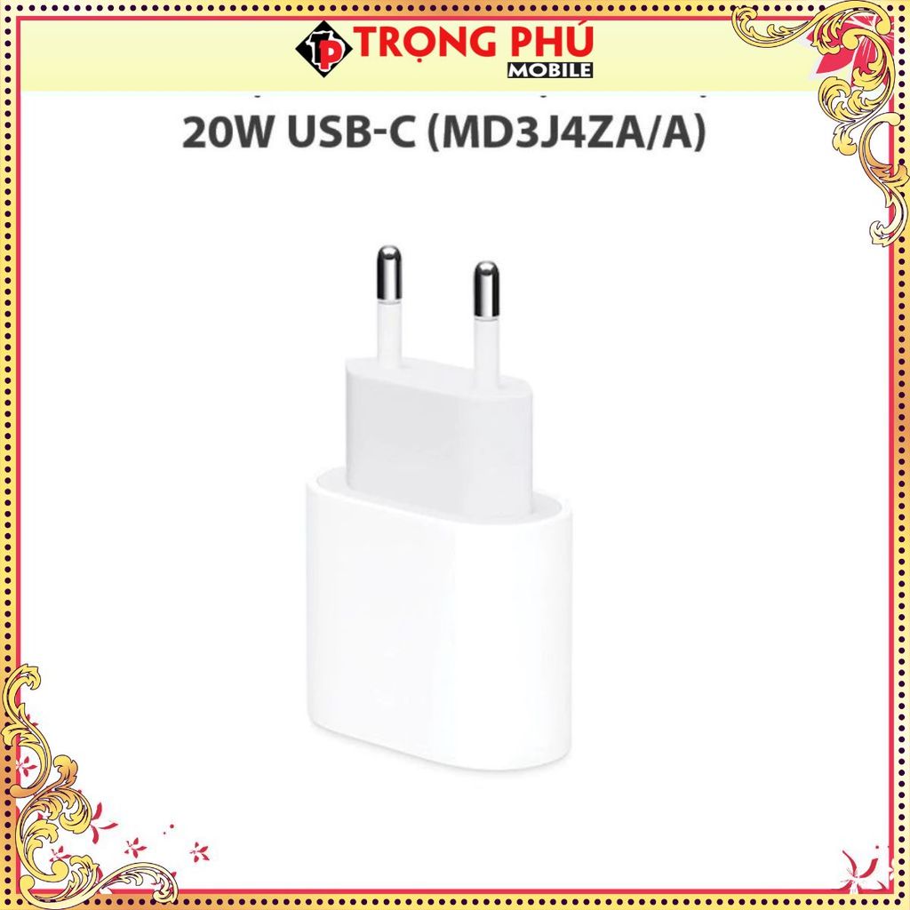 Cốc sạc 20w chính hãng (ZA/A MHJE3, MUVV3), TP1