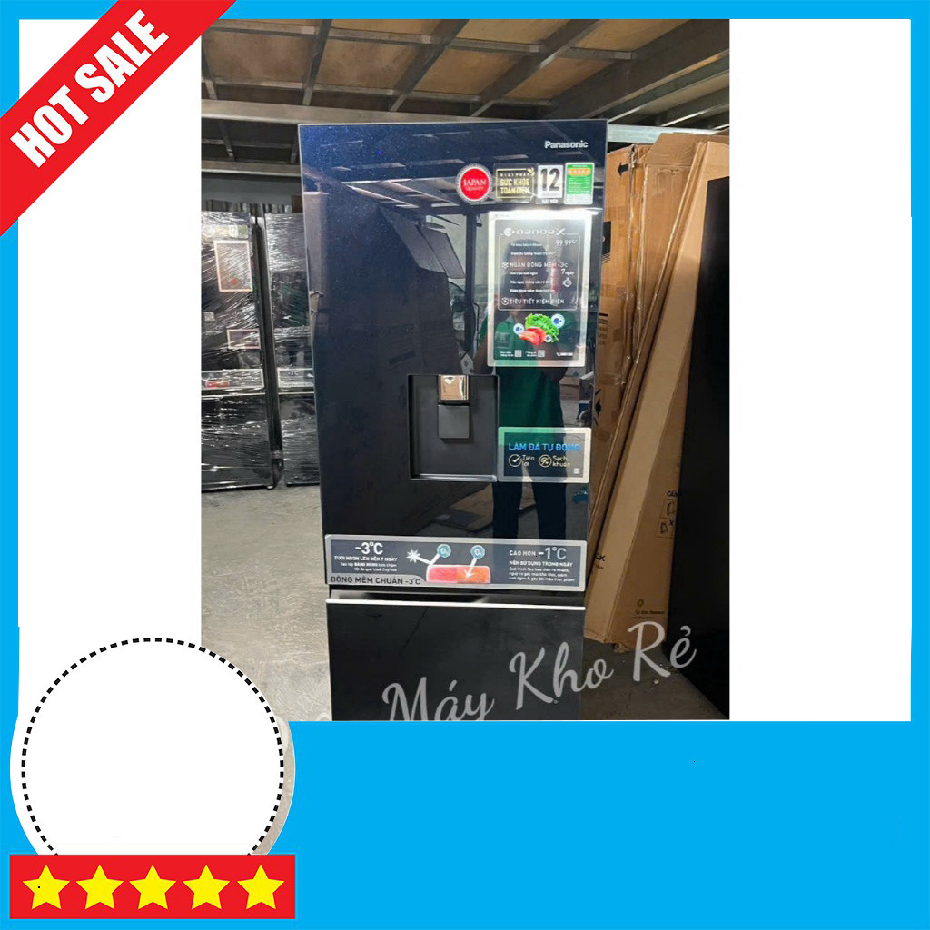 Sale lớn Tủ Lạnh Panasonic Inverter 300 Lít NR-BV331WGKV Giữ Hương Mịn 6 Cánh Tủ Lạnh Panasonic Inve